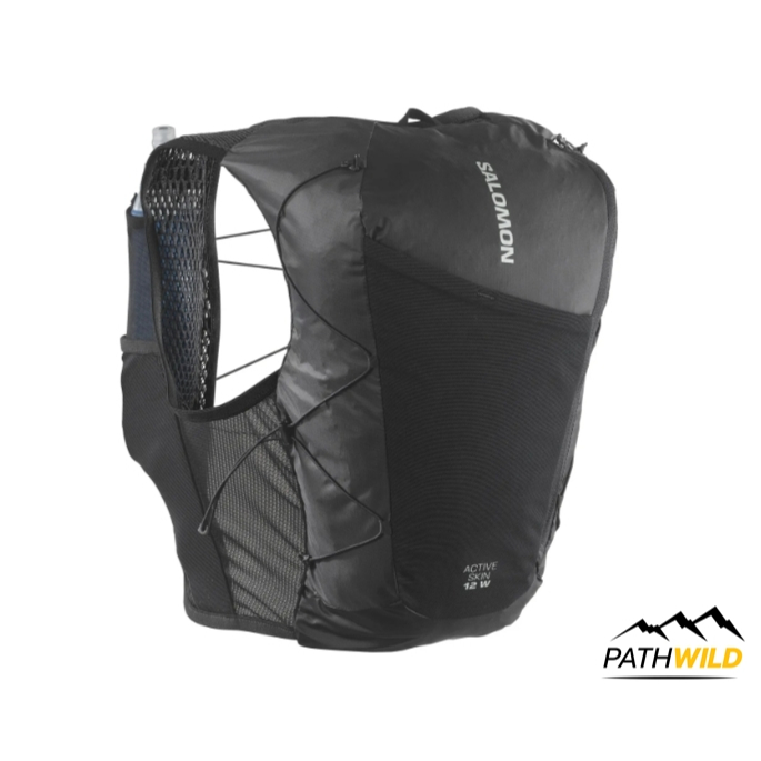 SALOMON ACTIVE SKIN 12 WOMEN SET เป้น้ำวิ่งเทรล สำหรับผู้หญิง  น้ำหนักเบา มีช่องใส่ของเยอะ จุ12L
