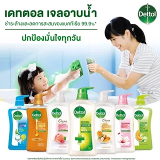 [แพ็ค2]Dettol เดทตอล เจลอาบน้ำ สบู่เหลวเดทตอล แอนตี้แบคทีเรีย สูตรเบอร์รี่ คูล 480กรัม Shower Gel Berry Cool 480g.X2