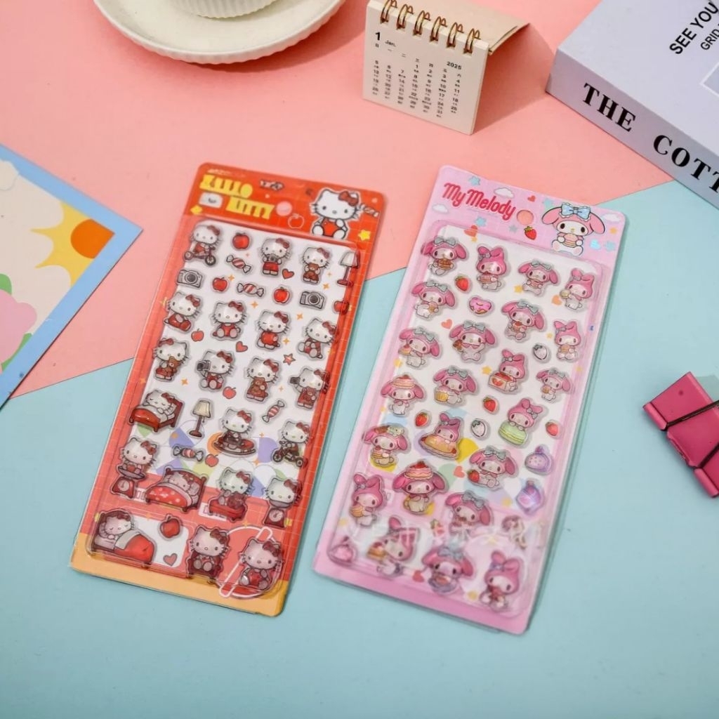 พร้อมส่งจากไทย!!! สติกเกอร์บอนบอนดร็อป Bonbon Drop Sanrio สติกเกอร์หยดน้ำ สติกเกอร์นูน สติกเกอร์ Sanrio ราคา ถูกที่สุด ดีลบีเคเค แกลเลอรีภาพที่ 4