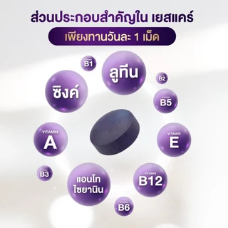 [โปร 2 กระปุก] YesCare เยส แคร์ บำรุงสายตา ไม่พร่ามัว