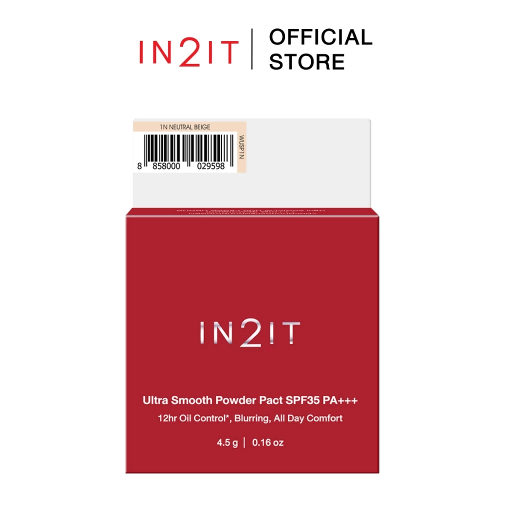 IN2IT Ultra Smooth Powder Pact SPF35 PA+++ แป้งผสมรองพื้น thumbnail 5