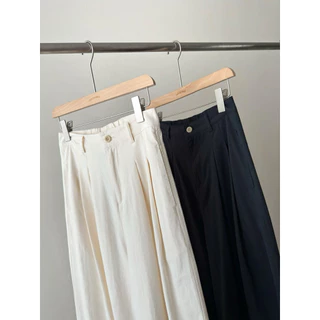 FADTHINGS : Bagel double pleat pants 🥯🗯️ ผ้าคอตตอน100%