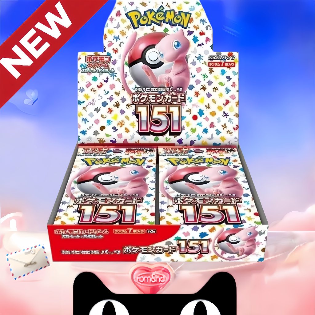 Pokemon [sv2a] Scarlet & Violet "Pokemon Card 151" Booster Box (JP)【เป็นของแท้ 100%】
