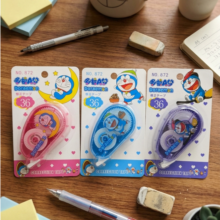 ✅แพ็ค 12 ชิ้น รวมลายการ์ตูน 870-877✅เทปลบคำผิด  ลิควิดเทป ลายน่ารัก เครื่องเขียน โรงเรียน เครื่องใช้สำนักงาน ราคา ถูกที่สุด ดีลบีเคเค แกลเลอรีภาพที่ 7