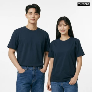 Yuedpao Smooth Skin (Unisex) - Set Dark Tone เสื้อยืดคอกลม ผ้านุ่มลื่น เบาสบาย ระบายอากาศดี เสื้อยืดพื้น