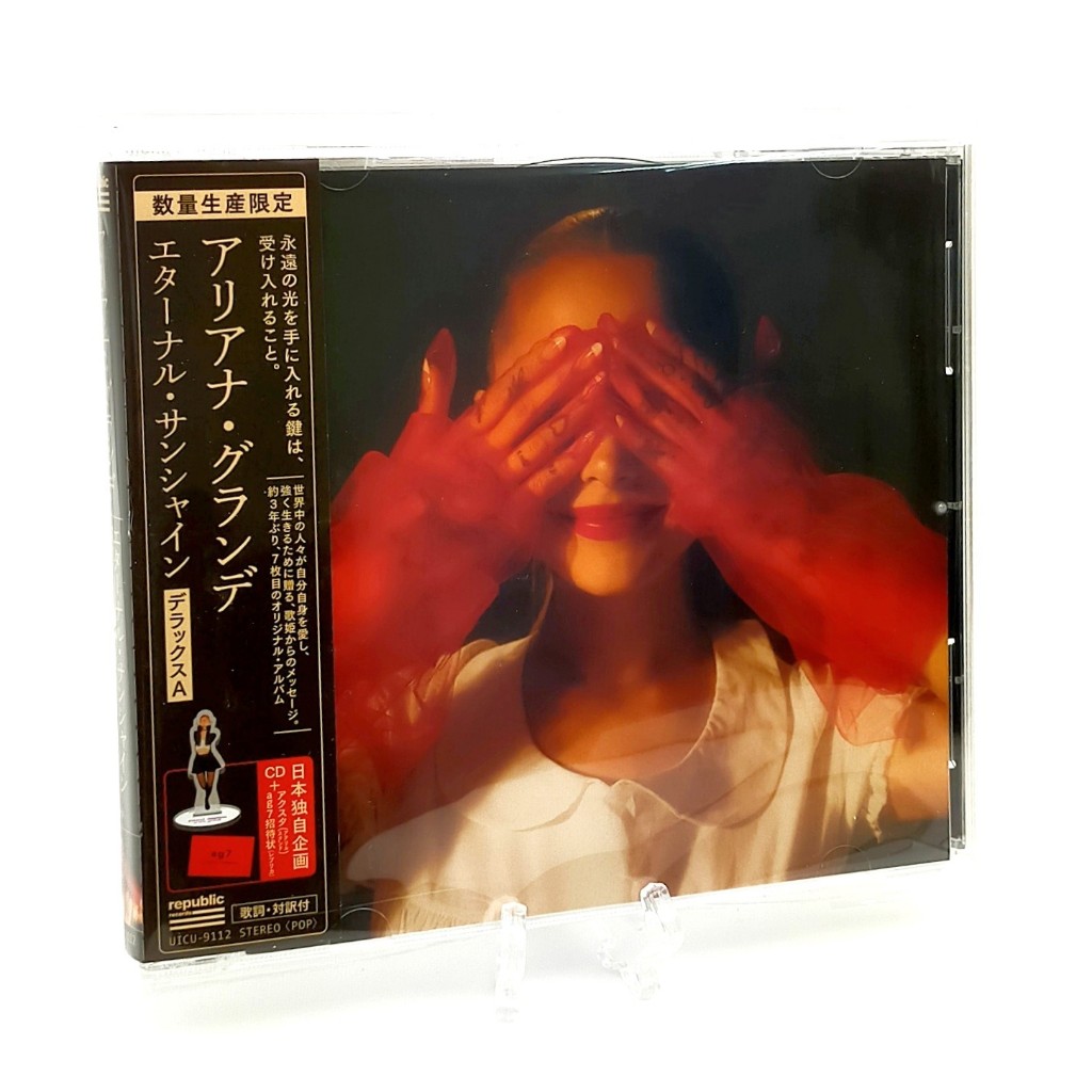 CD / ARIANA GRANDE ETERNAL SUNSHINE DELUXE A with ACRYLIC STAND