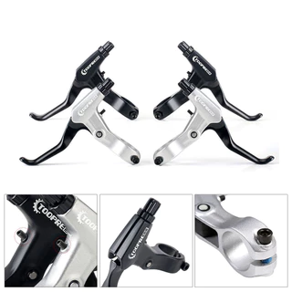 1 คู่คันโยกเบรคจักรยานอลูมิเนียมเบามากจักรยานเบรคจับ 2.2 ซม. BMX เบรคมือจับ MTB จักรยานเสือหมอบอุปกรณ์เสริมจักรยาน