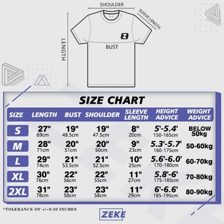 ZEKE A0028 เสื้อยืดแขนสั้น ผู้ชายหลวม ๆ สบาย ๆ ท็อปส์ซูสีทึบ
