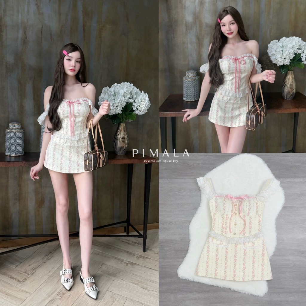 Pimala Setสื้อสวยงานพรีเมี่ยมสวยหวาน