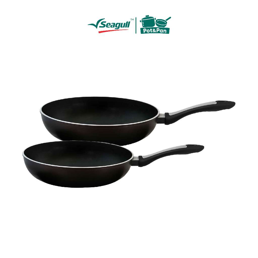Seagull กระทะด้ามอาเธนา พลัส Athena Plus Fry Pan มีให้เลือก 2 ขนาด