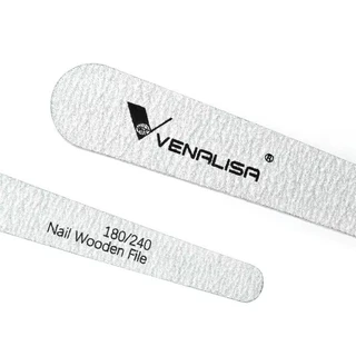 🔥พร้อมส่ง🔥VNL02 ตะไบบางเล็บ VENALISA 180/240 ตะไบเล็บมืออาชีพ Nail File สำหรับเล็บเจล/อะคริลิค