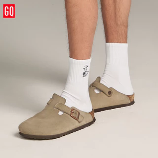 GQ x PEANUTS™ Socks ถุงเท้าข้อสั้นลายสนูปปี้