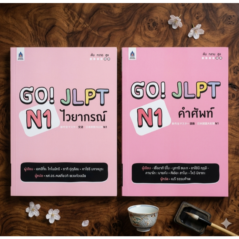 DKTODAY หนังสือ GO! JLPT N1 SERIES