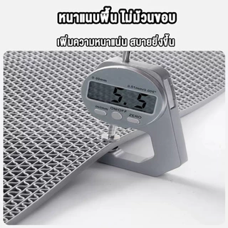 【อัปเกรดใหม่ทั้งหมดปี 2026】พรมกันลื่นยาง PVC พรมปูพื้นแบบตาข่าย ระบายน้ำเร็ว ดักฝุ่นเศษทราย ทำความสะอาดง่าย สำหรับห้