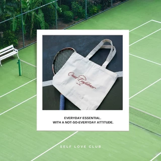 [Self-Love Club Accessory] Quiet Confidence Tote Bag