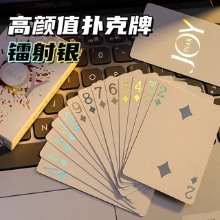 JZ การ์ดเกมโป๊กเกอร์ลายการ์ตูน ไพ่ poker โป๊กเกอร์