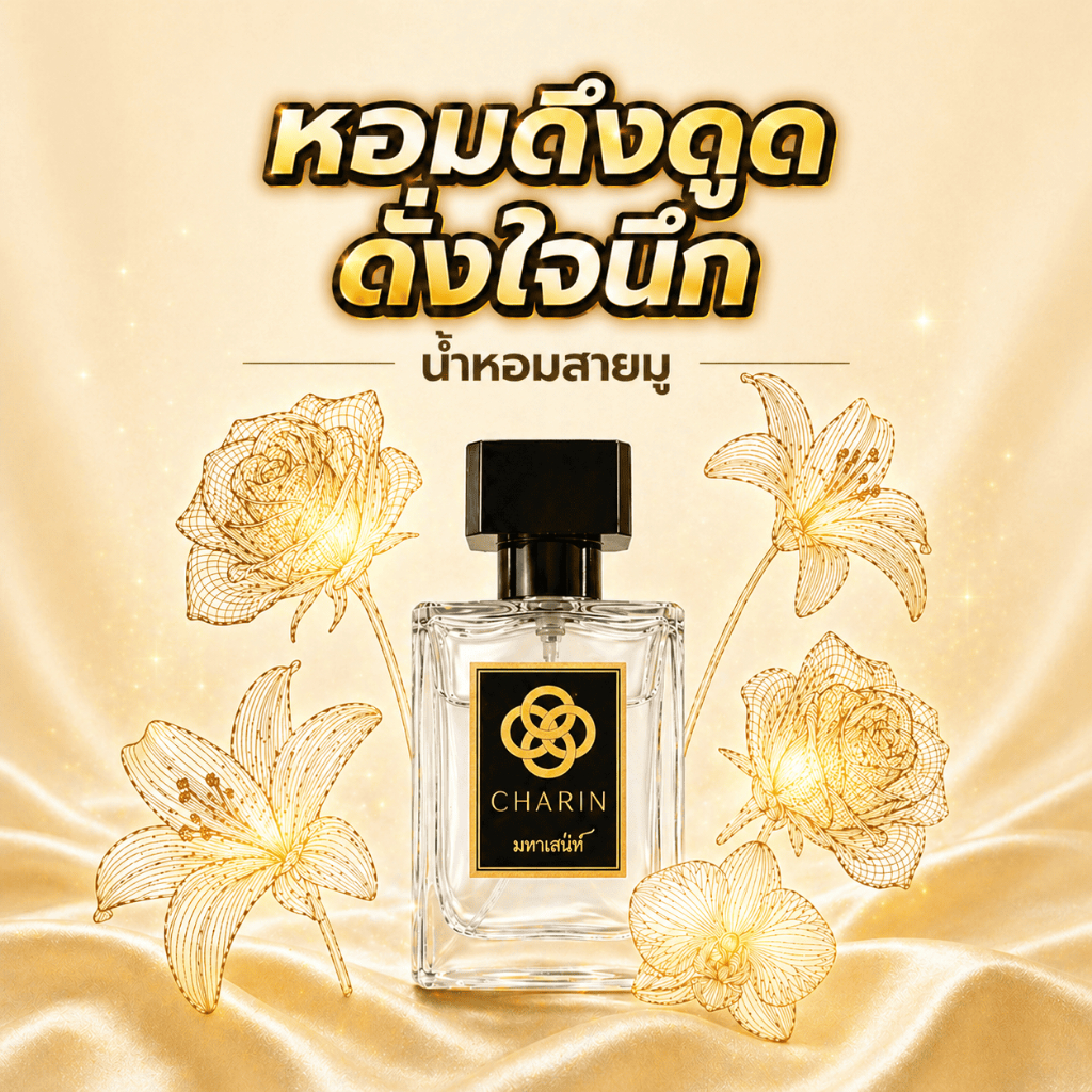 [ปลุกเสก] น้ำหอมมหาเสน่ห์ ผสมว่าน🌼อกทอง 30 มล. เสริมเสน่ห์ เรียกรัก เมตตาเอ็นดู น้ำหอมสายมู