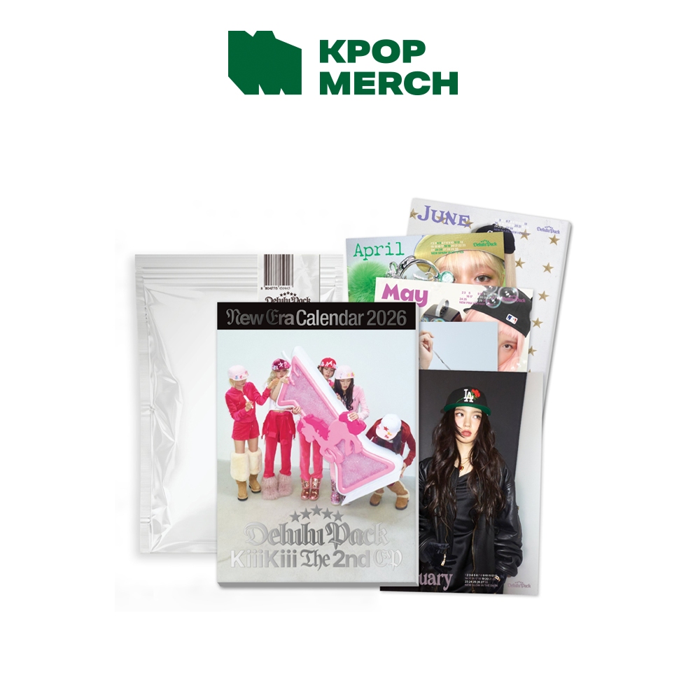 KiiiKiii - The 2nd EP [ Delulu Pack ]_Calendar Ver.