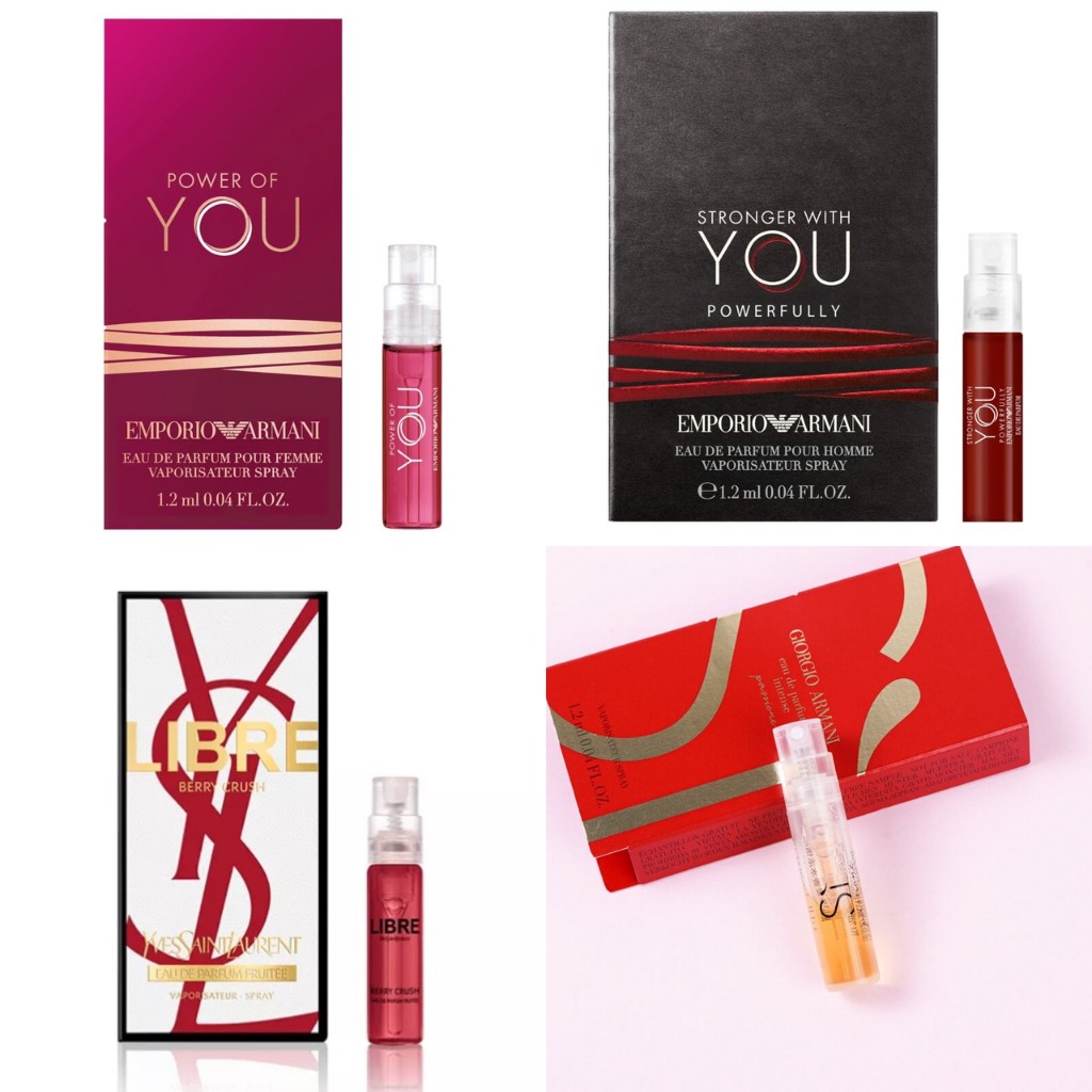 น้ำหอม YSL Libre berry , Armani Power of You EDP 1.2 ml (ป้ายไทย)