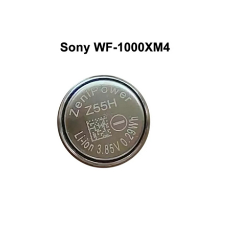 สำหรับหูฟังไร้สาย Z55H WF-1000XM4 Sony Zenipower 3.85V 70MAh 1254