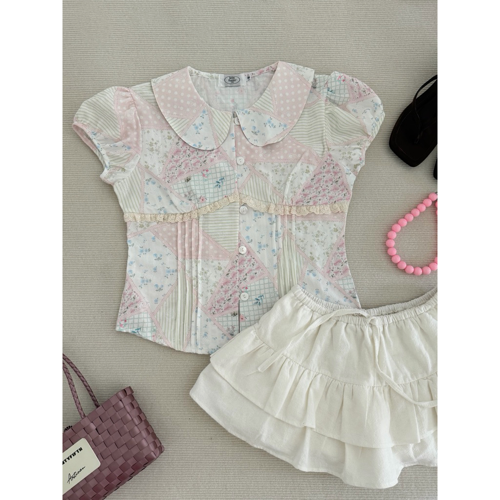 Little garden - ลิ้ตเติ้ลการ์เด้น เสื้อคอบัวเข้ารูป
