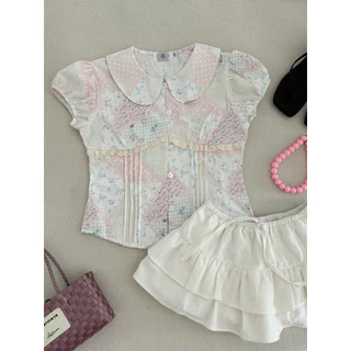 Little garden - ลิ้ตเติ้ลการ์เด้น เสื้อคอบัวเข้ารูป