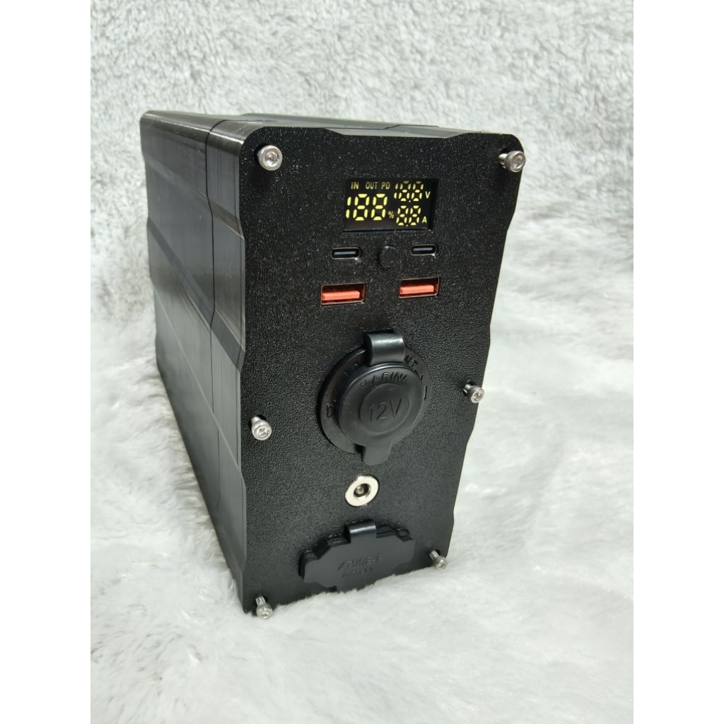 กล่องเปล่า Power Station-Power Box+Jump start ช่องConnector XT 90 แบต 32140 4S2P 30A