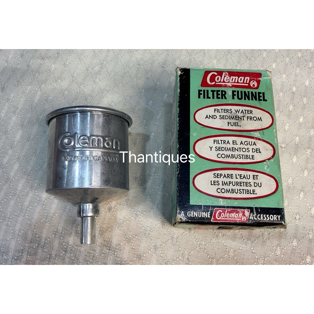 กรวยน้ำมันตะเกียง Coleman CANADA เบอร์ 0 เก่ามือสอง แท้หายาก