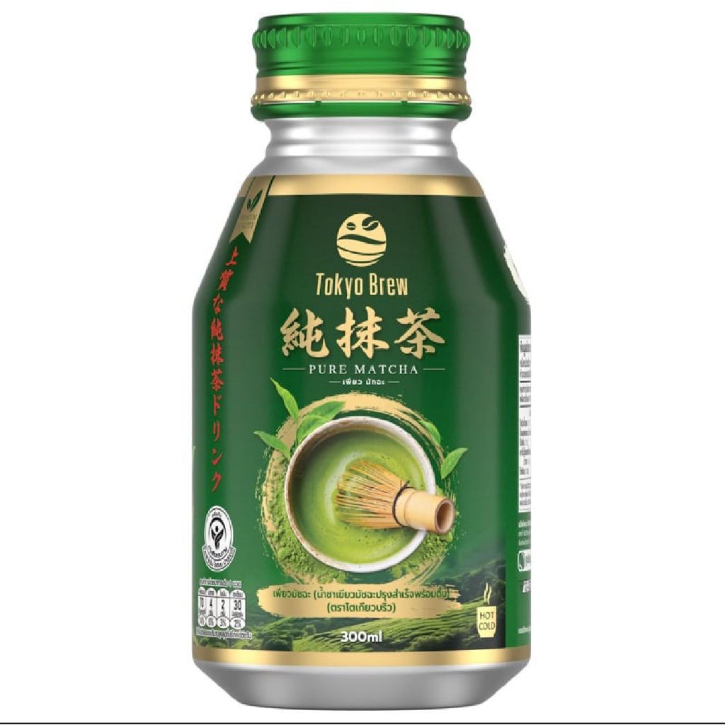 เพียวมัทฉะ พร้อมดื่ม 300ml Tokyo Brew Pure Matcha