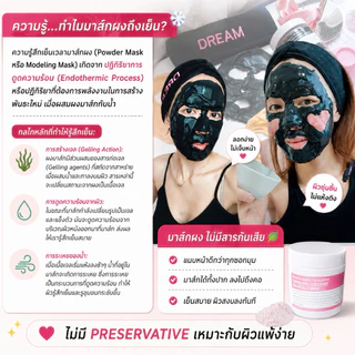 RM REAL ME Aqua Jelly Mask เจลลี่มาส์ก ผสมสด มี 6 สูตร ขนาด 200 กรัม ใช้ได้ 20 ครั้ง