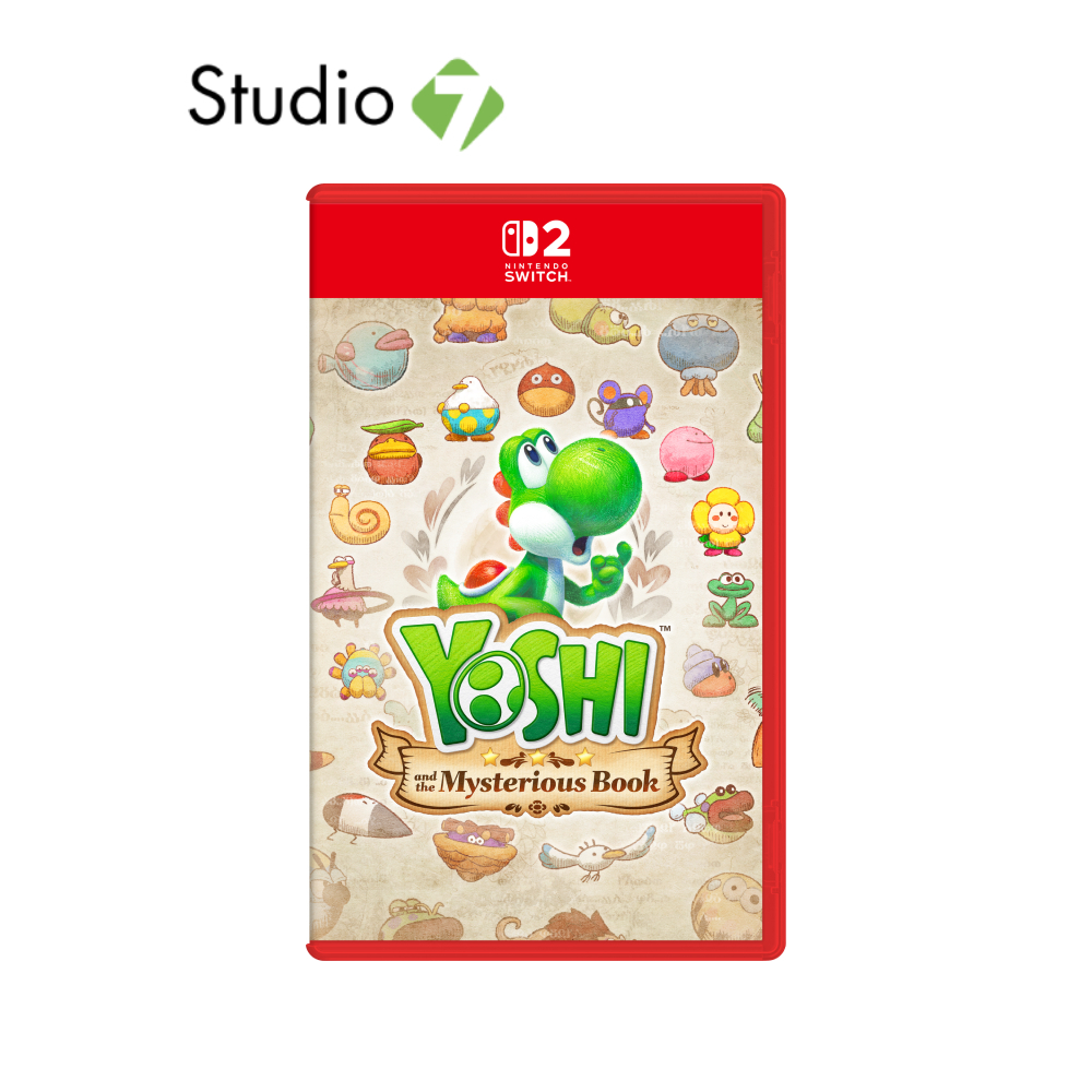 แผ่นเกม Nintendo Switch 2 :Yoshi and the Mysterious Book by Studio7