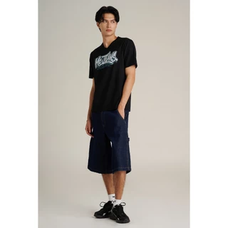 Mc JEANS (แม็คยีนส์) เสื้อยืดผู้ชาย เสื้อยืดแขนสั้น ทรงเรกูลาร์ Regular Fit T-Shirt มีให้เลือก 2 สี MTSZD62