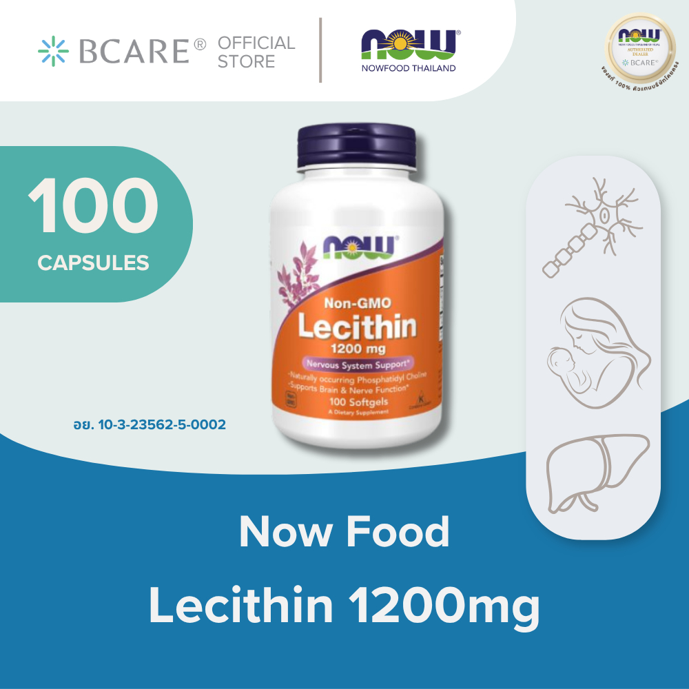 Now - Lecithin1200 mg 2200 (100's)