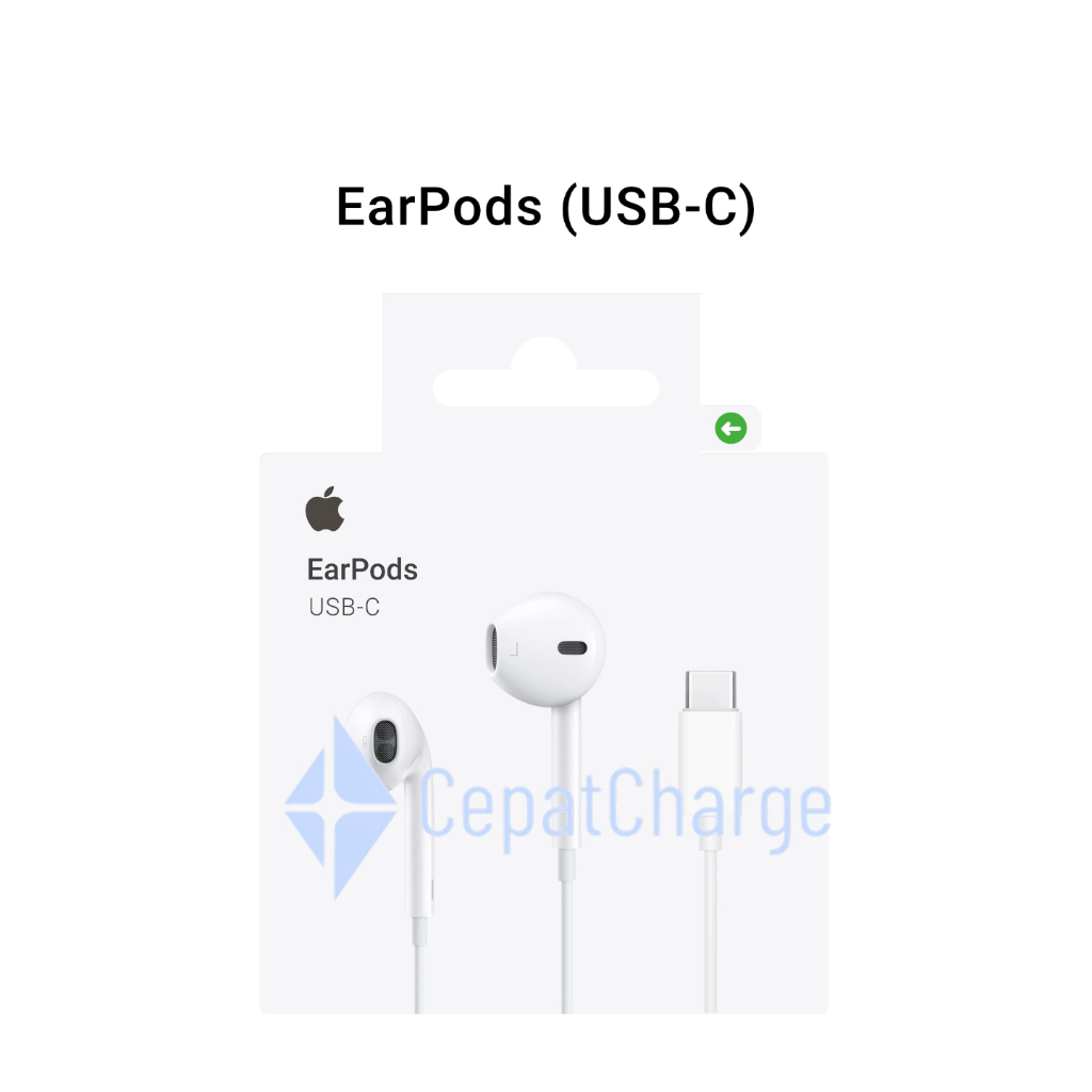 ผลิตภัณฑ์แอปเปิลแท้ Apple EarPods USB-C หูฟัง iPhone ของแท้ รุ่น EarPods สำหรับ iPhone 17 16 และ 15