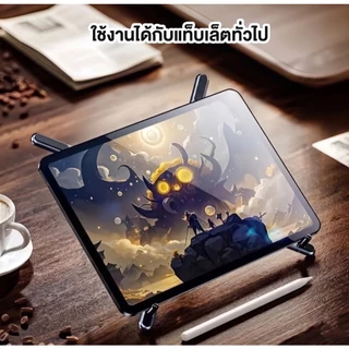 ขาตั้งโน้ตบุ๊ก 4in1 รุ่น X-98 แท็บเล็ต/โทรศัพท์แล็ปท็อป อลูมิเนียมอัลลอยด์แบบพกพาสําหรับขาตั้งมือถือแบบยืดหยุ่นแบบปรับไ