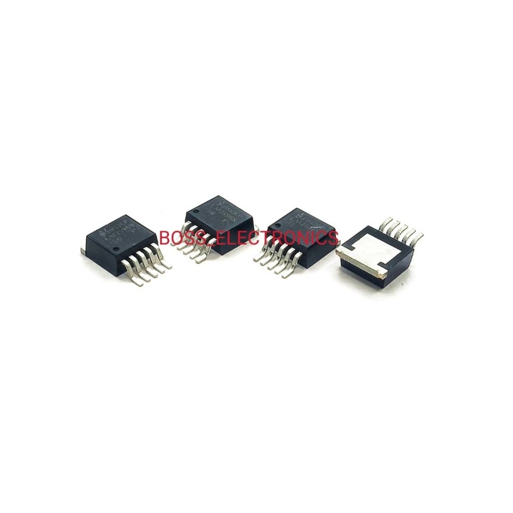 ราคาต่อ 1ตัว 👉👉IC SMD TO-263/5 LM2596 LM2596S-5.0 LM2596S-12 Switching Regulator IC Chip 3A เลคกูเลเ