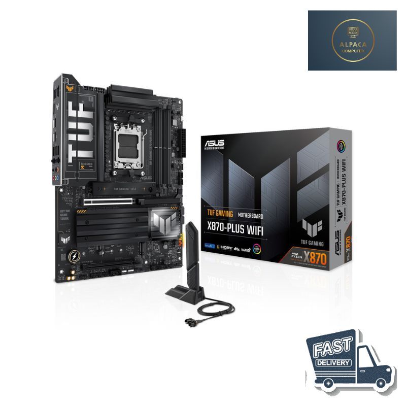 ASUS TUF GAMING X870-PLUS WIFI - MAINBOARD สินค้าะพร้อมส่ง