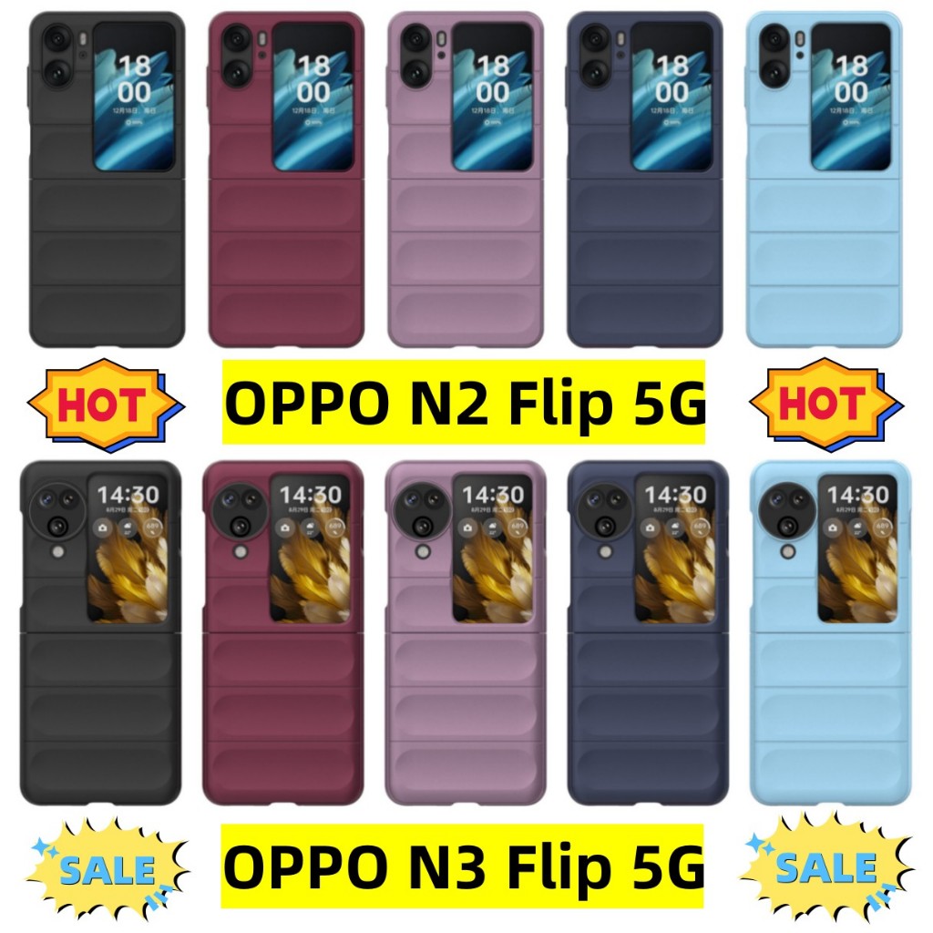แท้💯% เคสสำหรับ Oppo N3 Flip,N2 Flip, Samsung Z Flip 3 Case ผิวด้าน กันกระแทก กันรอยขีดข่วน เคสโทรศั