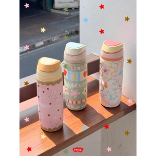 (ไซส์26oz.)amuse.stuff-Daily bloom flower bottle – new size 26oz/770ml กระติกน้ำขนาดใหม่พกง่ายขึ้น🫧💖✨