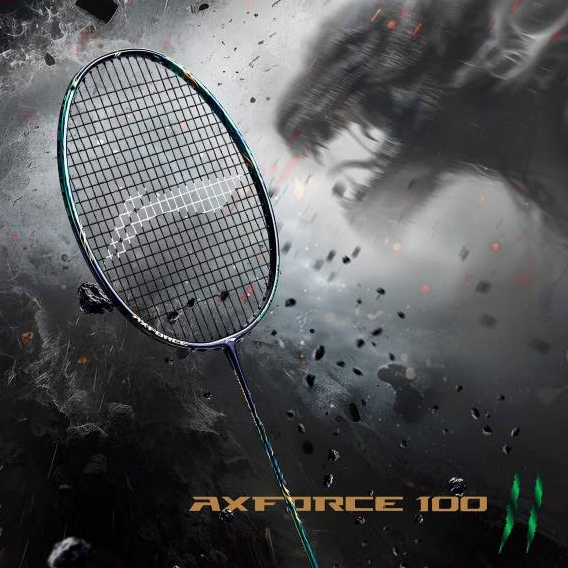 ไม้แบดมินตัน LI-NING AXFORCE 100 II แถมเอ็น พันด้าม ซอง (โปรดอ่านรายละเอียดก่อนสั่ง)
