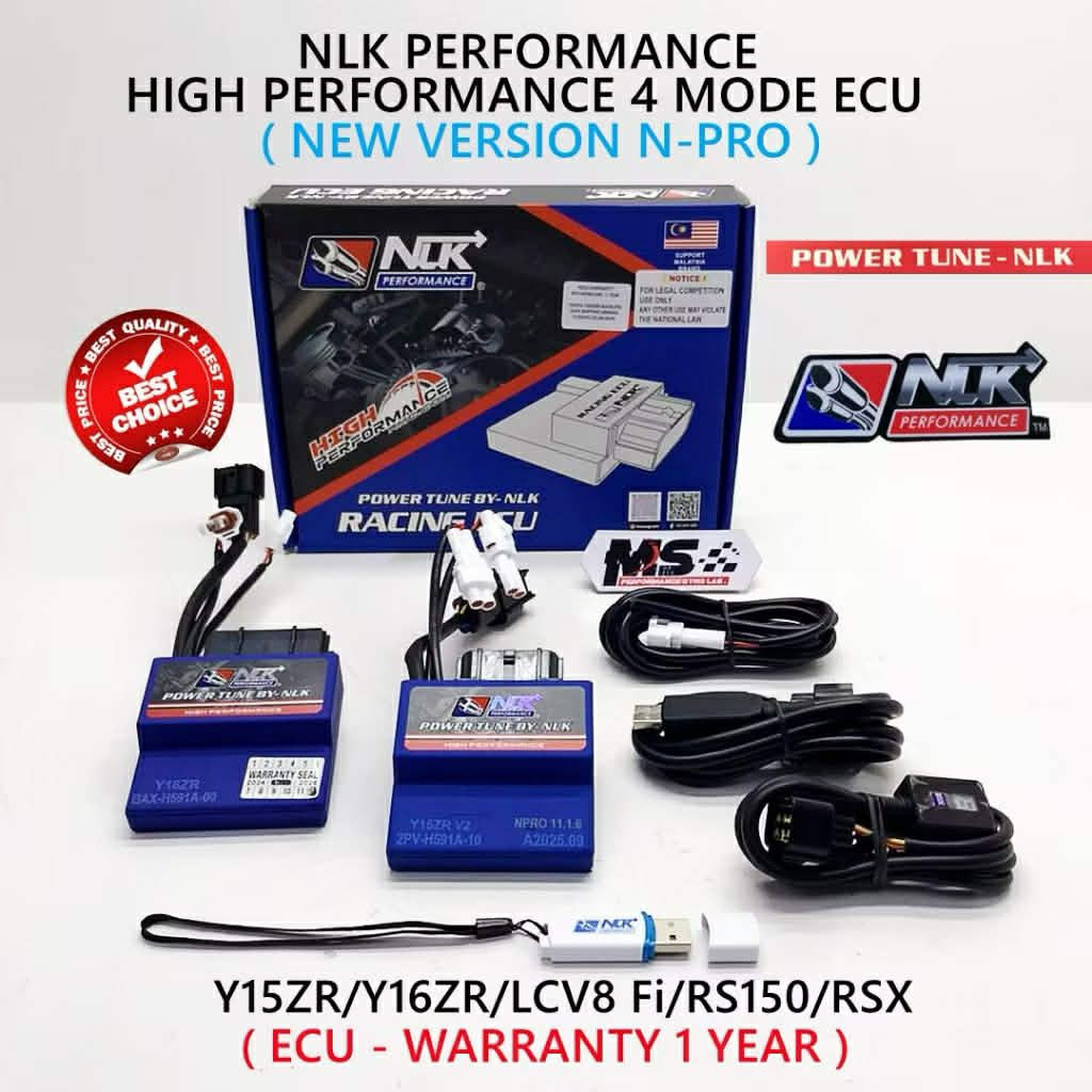 NLK performance กล่องไฟ ECU Exciter150 / Exciter155 โฉมใหม่ N-PRO 4 โหมด