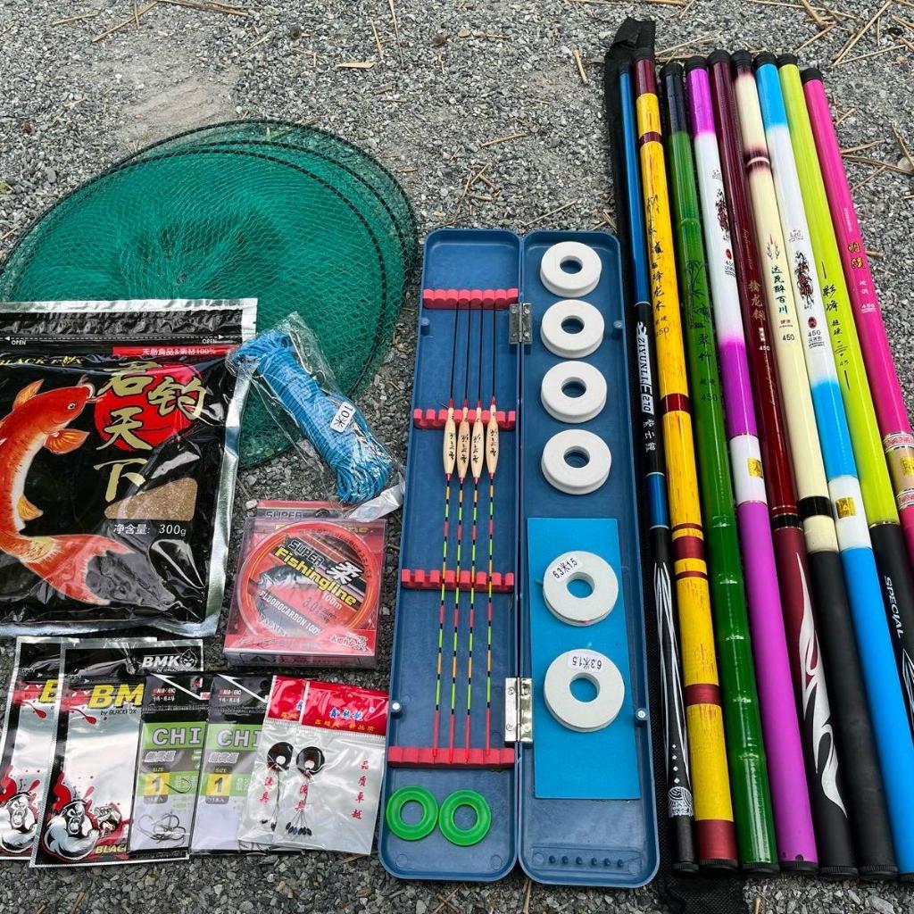 ชุดตกชิงหลิวสุดคุ้มครบชุด รับของจำนวน 24ชิ้น ออกกำลังกาย Sports เอ็น ตะขอ Fishing