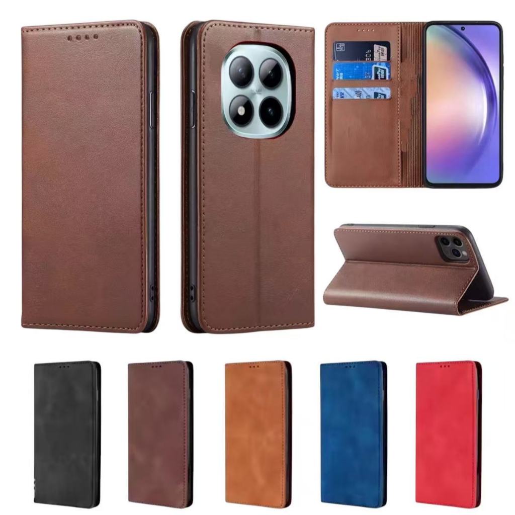 เคสฝาพับหนัง สำหรับ Xiaomi Redmi Note15 Note15Pro Note15ProPlus POCO M8 M8pro เคสกันกระแทกฝาพับ