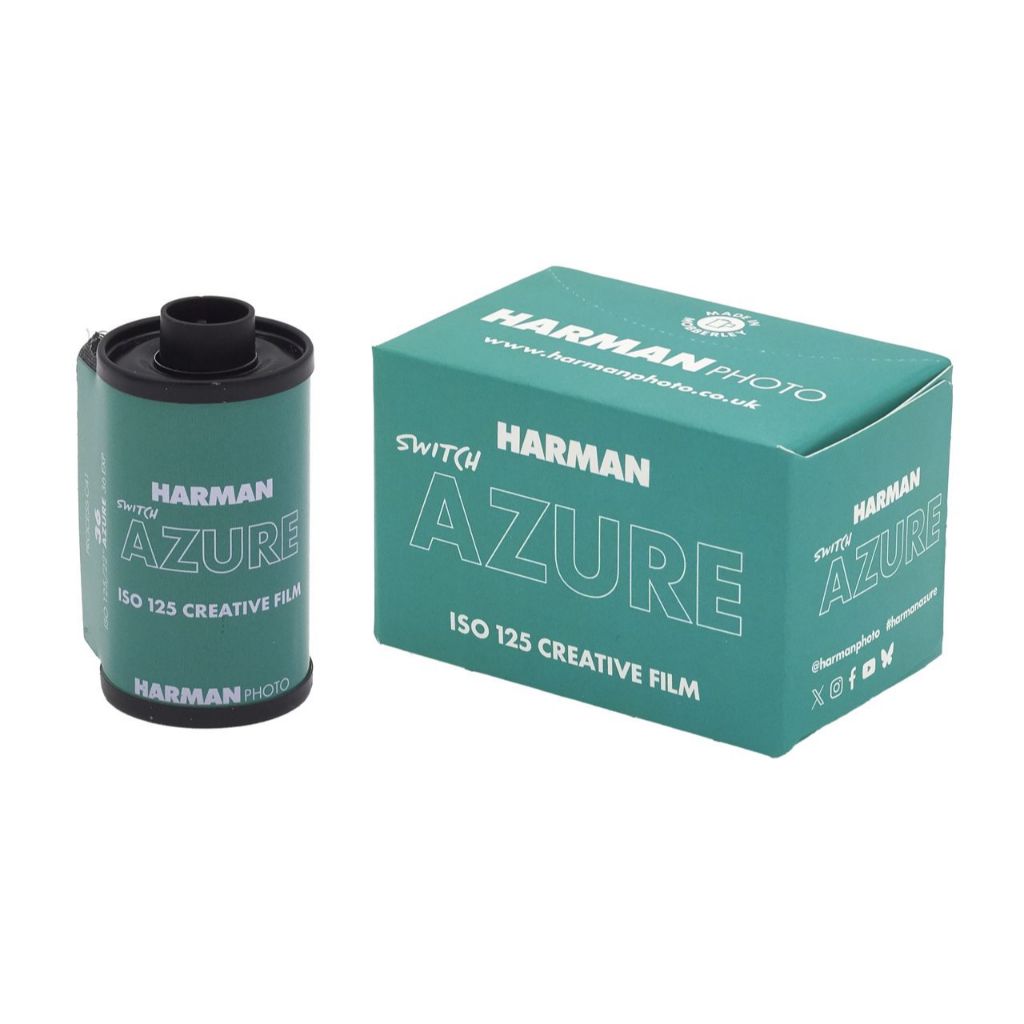ฟิล์มสี Harman Switch AZURE 125 35mm Film Color Film ฟิล์ม Creative Film