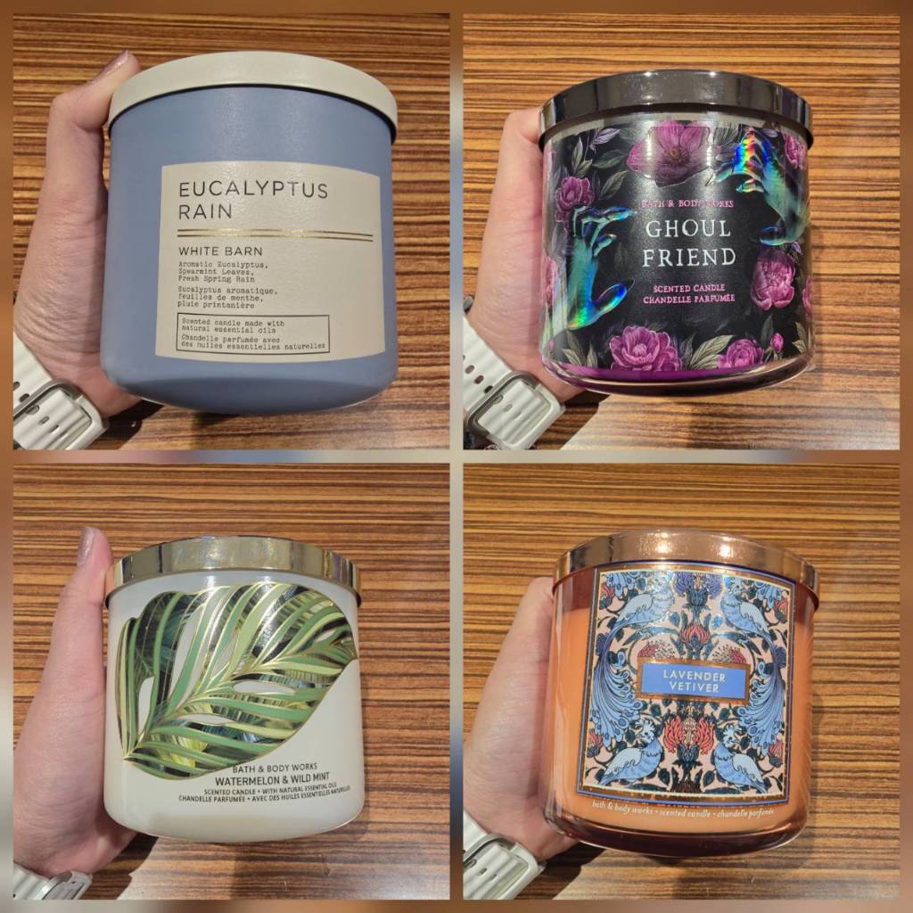 พร้อมส่ง!!! เทียนหอม Bath & Body Works -  3 Wick 411g.