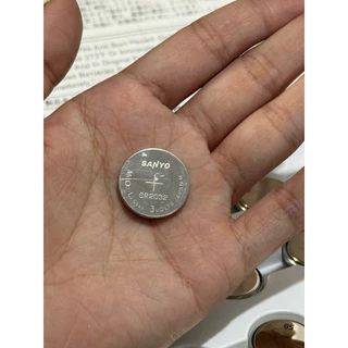 แบตเตอรี่ลิเธียม SANYO CR2032 3V ใช้สําหรับ รถยนต์ และรีโมทคอนโทรล