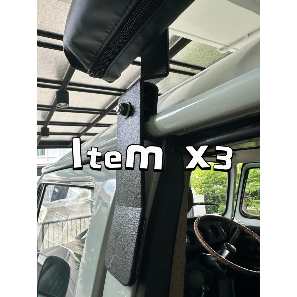 เหล็กยึดออนิ่ง(Awing) 3 ตัว สำหรับรถมีรางน้ำใส่ได้ทุกรุ่น หัวด้านในกลับตามขนาดรางน้ำได้ ขายมากกว่า10