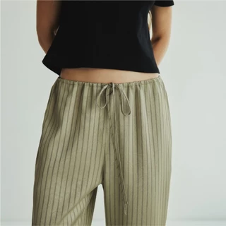 Fundamental Mitr Satin Loose-Fit Pants