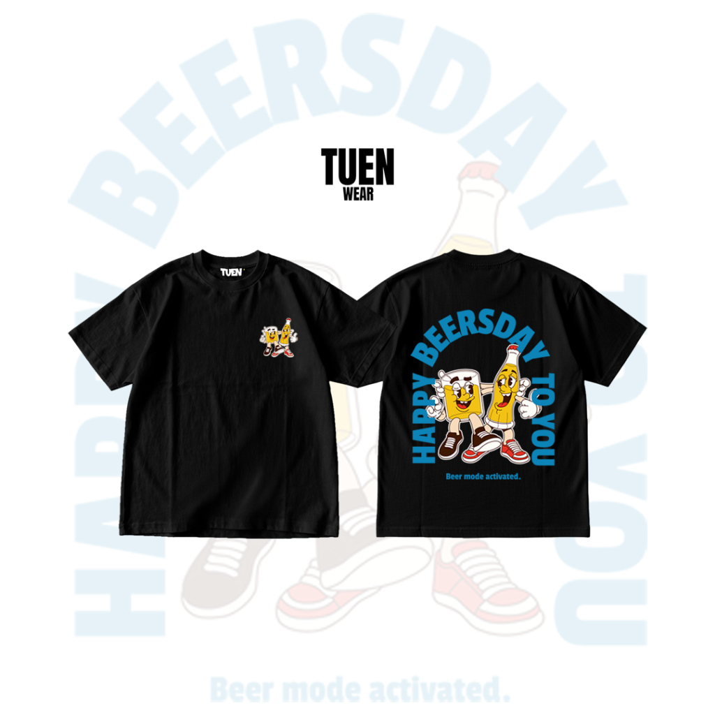 เสื้อยืดเถื่อนแวร์ รุ่น Happy Beersday To You