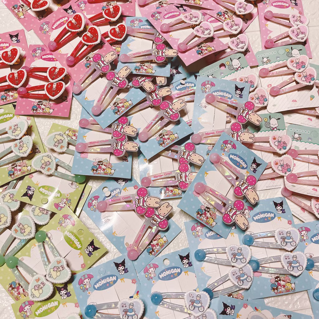 กิ๊บรวบมารอนสีสดใสพร้อมส่งจากไทย